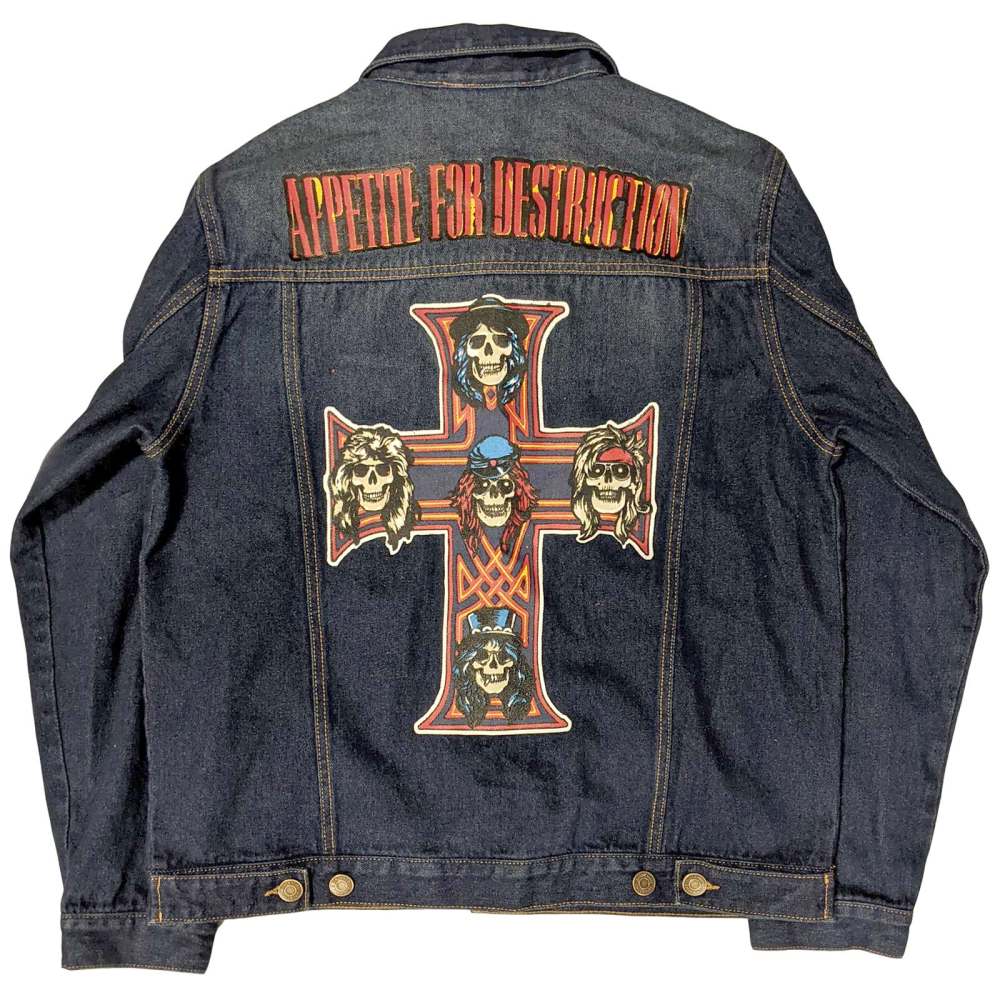 Guns N' Roses - Appetite For Destruction Jacke - Blau